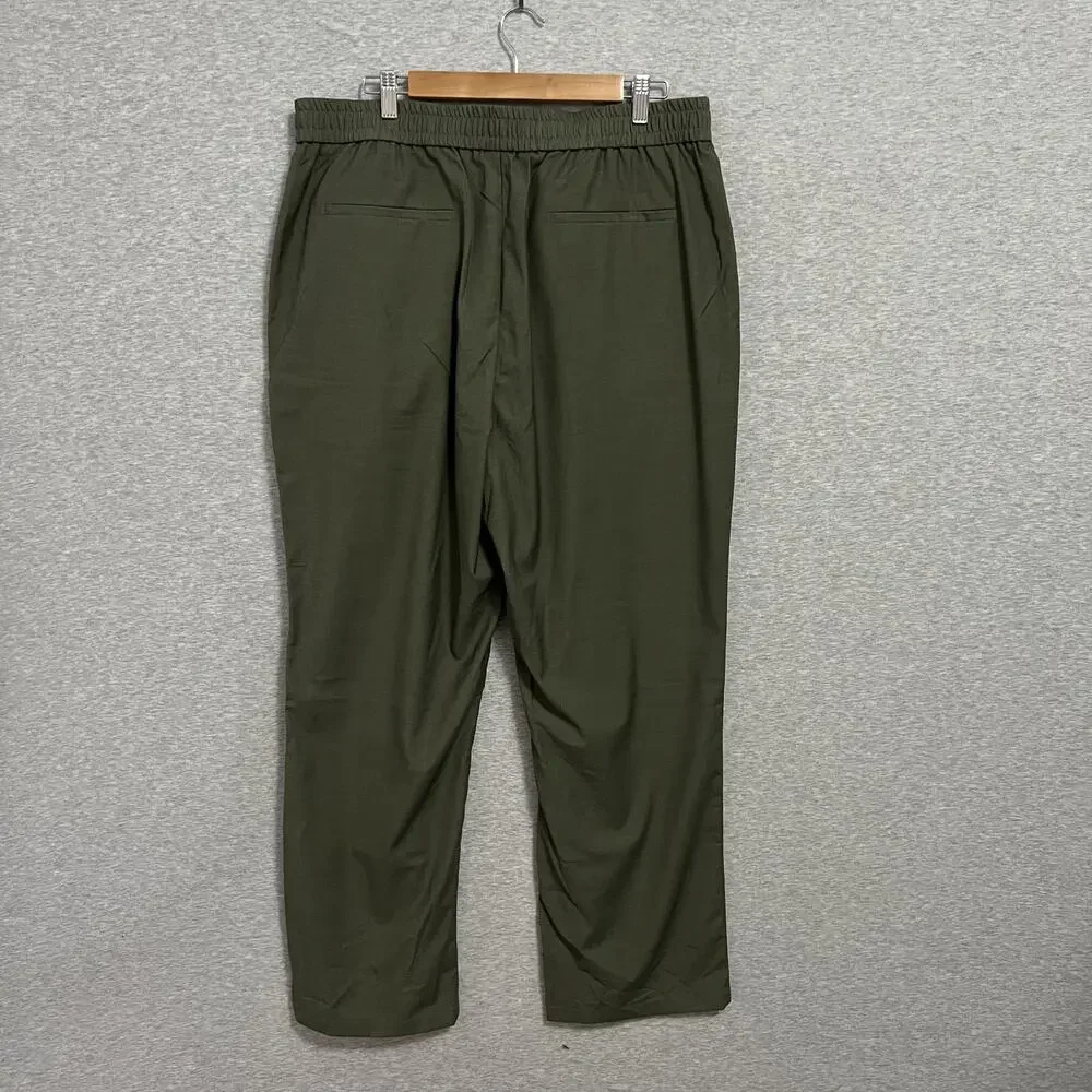 Harry Brown‎ London Pants Mens 38R Bamboo Viscose Blend Stretch Elastic Waist
